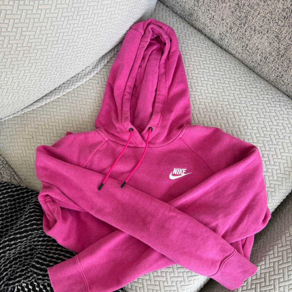 Pink Nike hoodie!